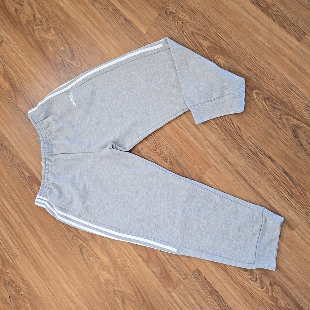 Mens Adidas Grey Joggers